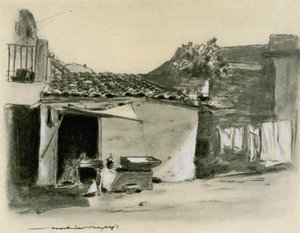 À la périphérie de Palerme - Mortimer Ludington Menpes